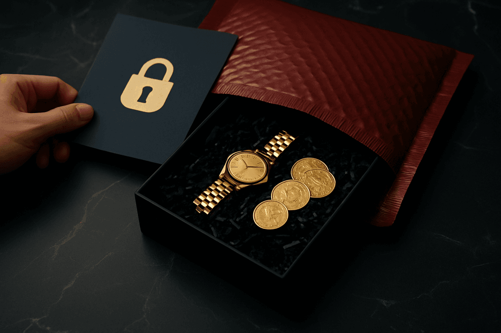 Gold versichert versenden – Sichere Versandanleitung für Goldankauf