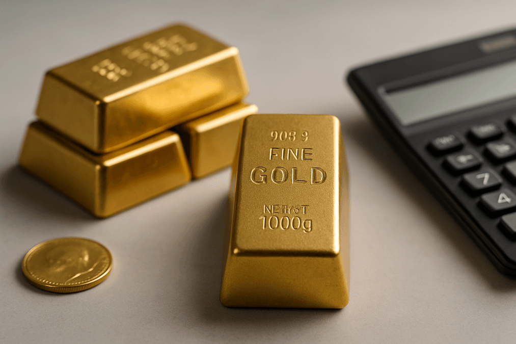 Goldpreis berechnen – So ermitteln Sie den Wert Ihres Goldes